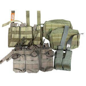 Molle Pouch Lot of 5 Shellback RTS Tactical Mag Pouch NEW